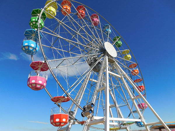 Big ferris wheel ride